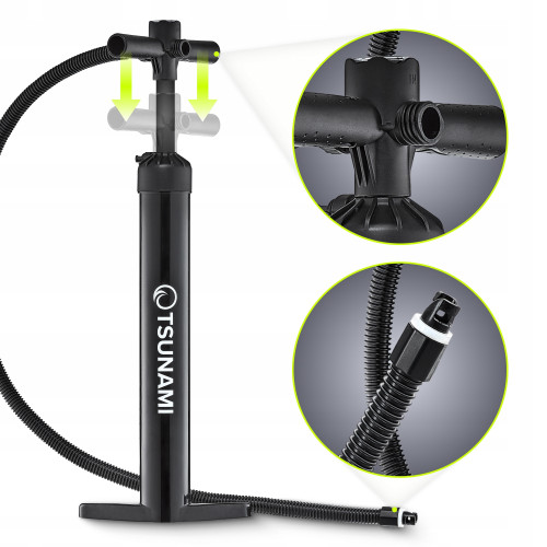 Каяк  TSUNAMI 350 см c веслом Wave T04   - фото №5